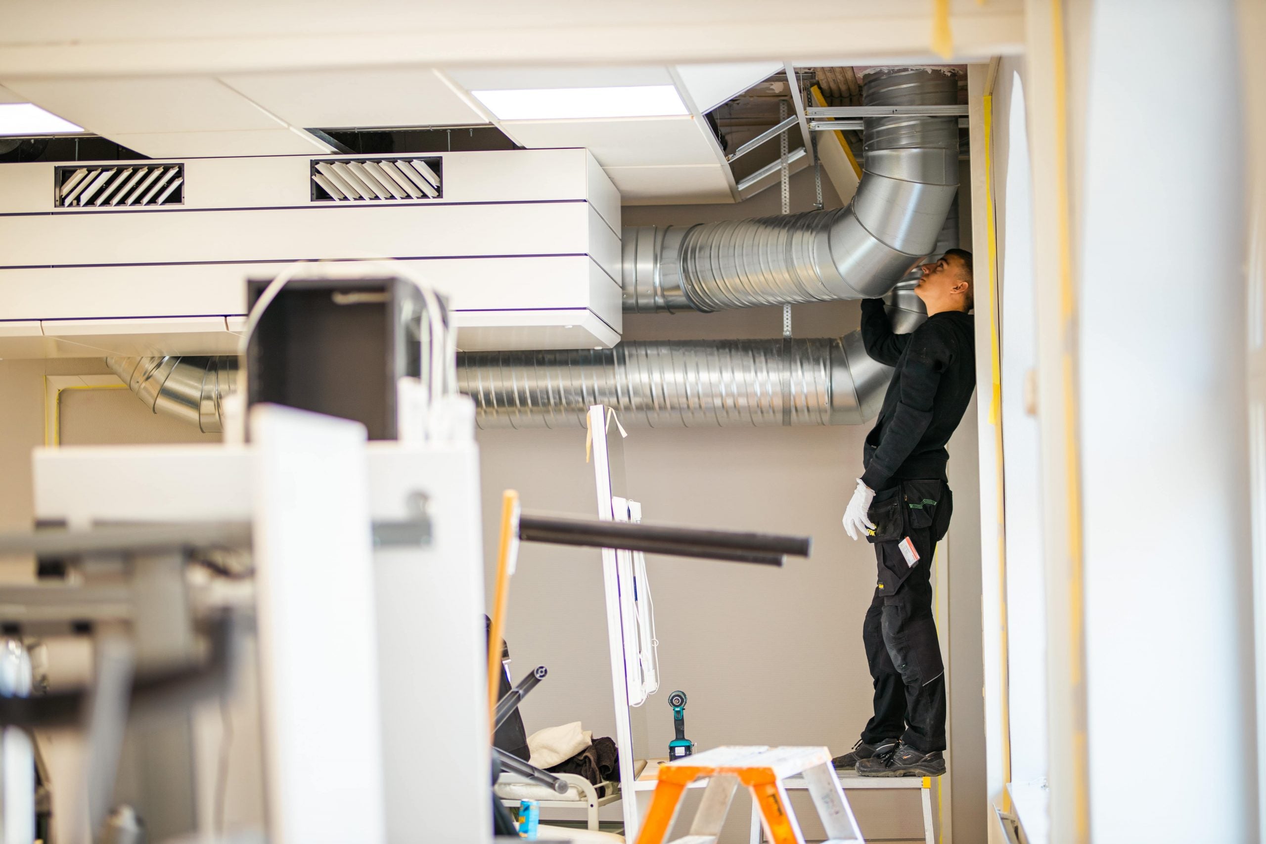 sydgripen installation ventilation totalentreprenad
