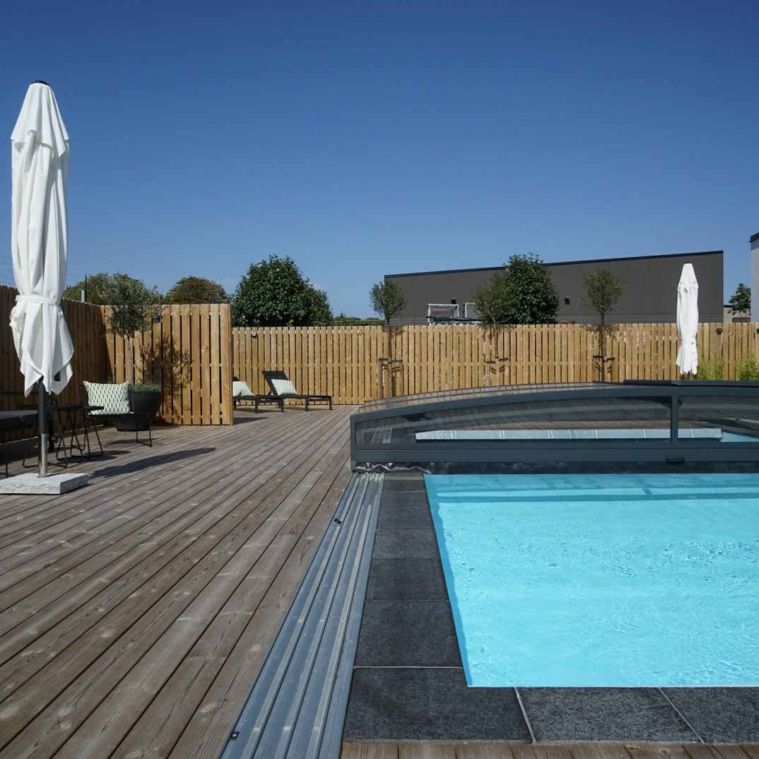 Höststängning av poolen